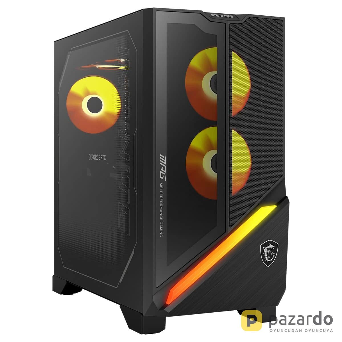MSI MPG INFINITE Z3 X3D 9NVRR7-848EU AMD Ryzen 7-9800X3D GeForce RTX 5070 Ti 16GB VENTUS 3X OC 32GB DDR5 1TB SSD W11 Home Gaming Masaüstü Bilgisayar