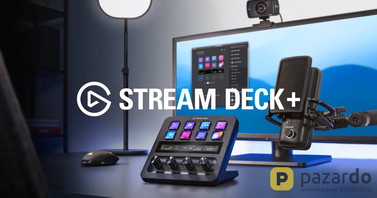 Stream Deck+ Controller - Dials & Touch Strip