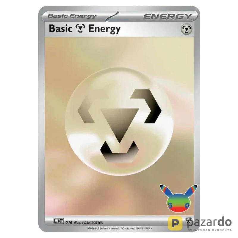 Pokemon - 30th Celebration - Basic Metal Energy
