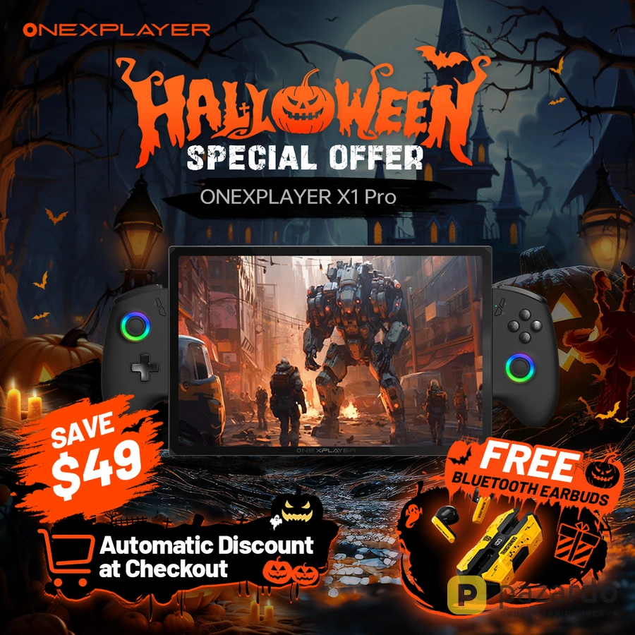 ONEXPLAYER X1 PRO AMD Ryzen™ AI 9 HX 470, 10.95'' 3-In-1 Gaming Handheld