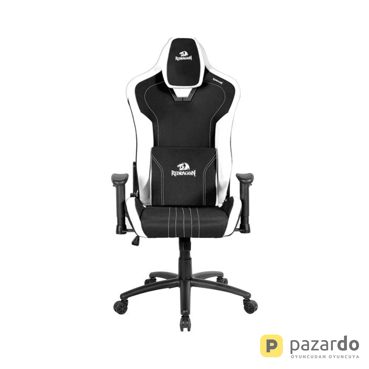 Redragon Heth C313-BW Siyah-Beyaz Kumaş Oyuncu Koltuğu