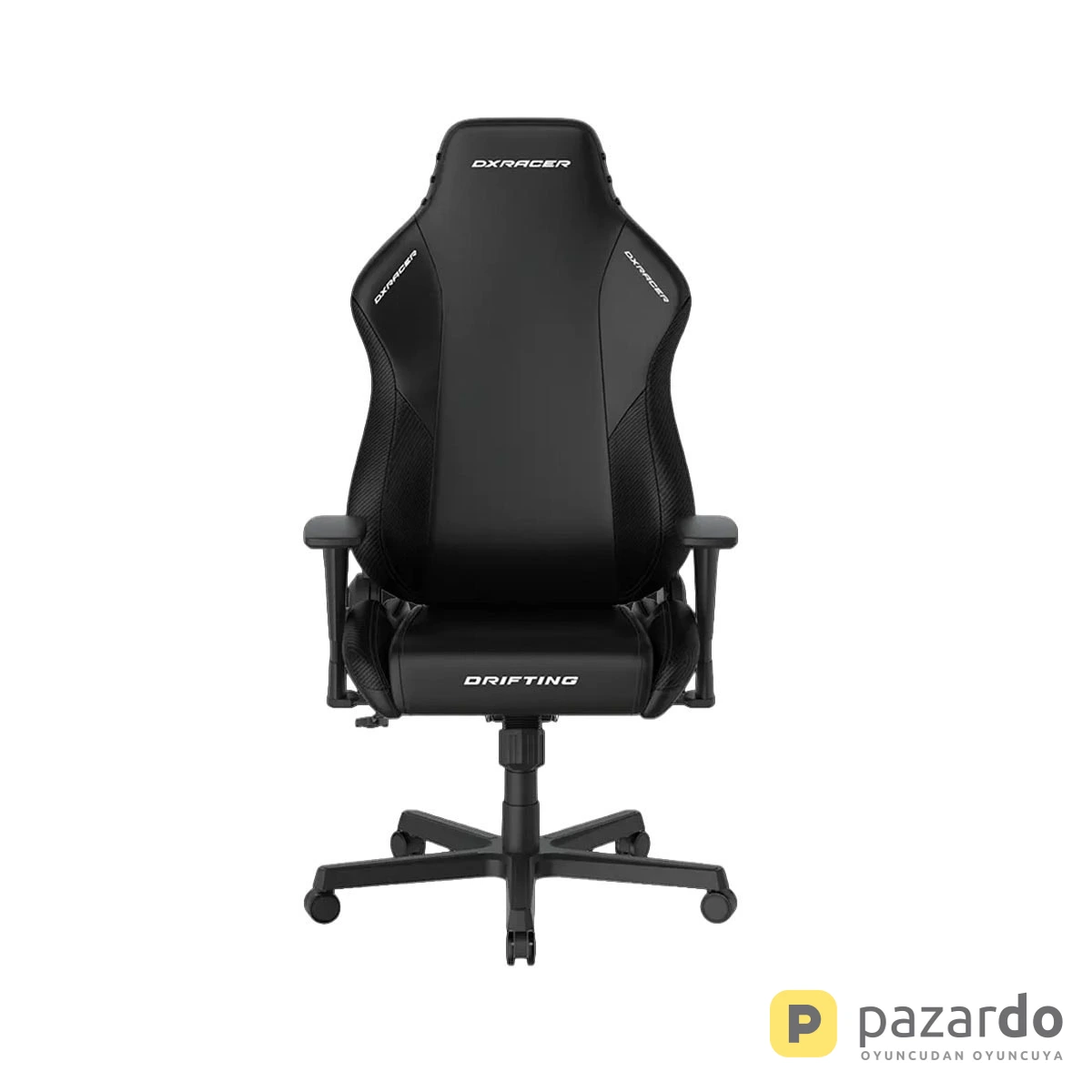 DXRacer Drifting L Siyah EPU Deri 3D Oyuncu Koltuğu