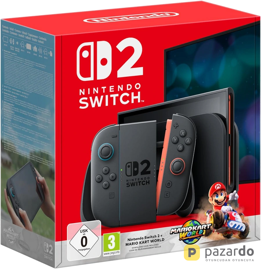 Nintendo Switch 2 + Mario Kart World Bundle [EU Plug] (Switch 2)