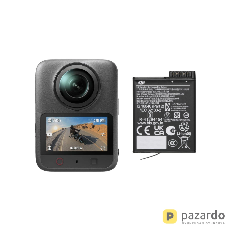 DJI Osmo 360 II Action Camera - Adventure Combo