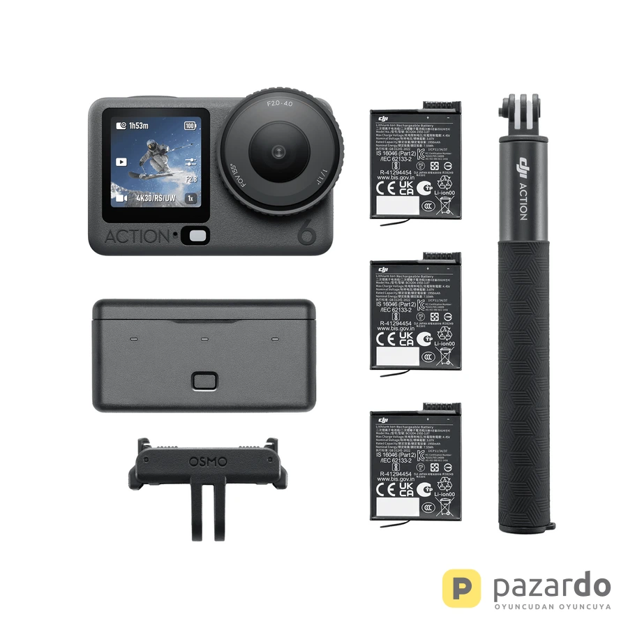 DJI Osmo Action 6 Adventure Combo Action Camera