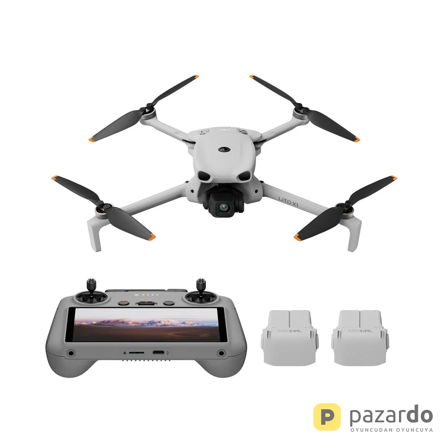 DJI Lito X1 Drone Fly More Combo with RC 2 Controller