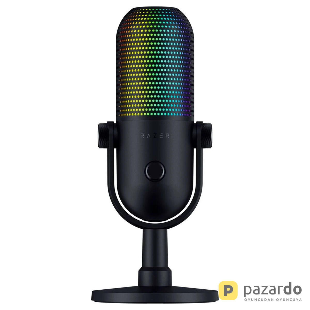 Razer Seiren V3 Chroma RGB Supercardioid Condenser Yayıncı Mikrofonu (RZ19-05060100-R3M1)