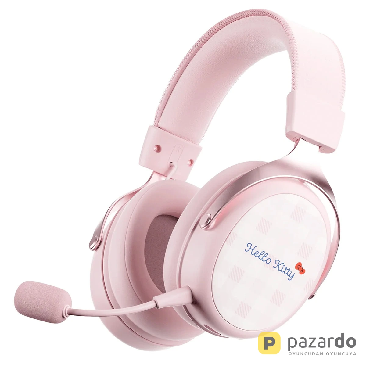 AKKO Verge S9 Ultra Hello Kitty PS5 Uyumlu 7.1 Sanal Surround Kablosuz Gaming Kulaklık