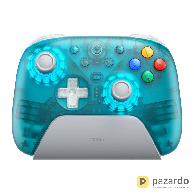 8BitDo Ultimate 2 Wireless Controller - Clear Blue