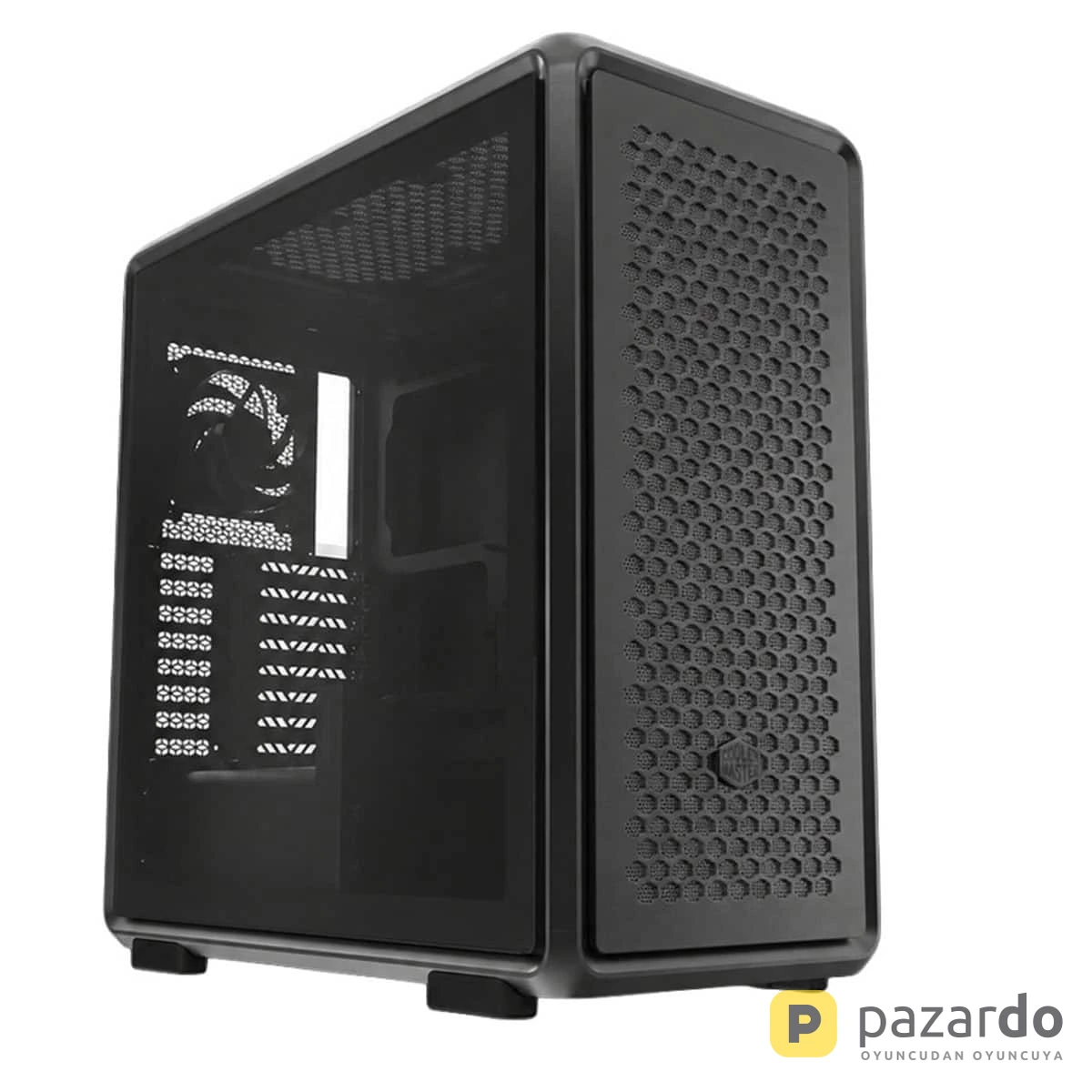 Cooler Master MasterFrame 600 TG Siyah 3x140mm Fanlı Back-Connect Anakart Destekli Alüminyum Mid Tower ATX Gaming Kasa