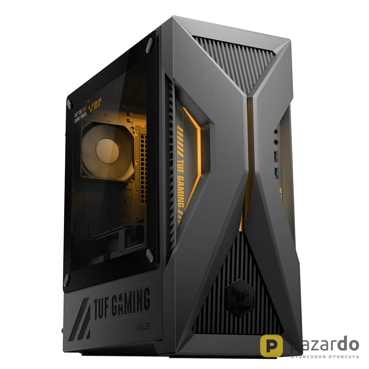 ASUS TUF Gaming T700 Mini T700MF-05225F058W-Gaming Intel Core Ultra 5-225F GeForce RTX 5060 Ti DUAL 8GB GDDR7 16GB DDR5 1TB SSD W11 Home Mini Tower Gaming Masaüstü Bilgisayar