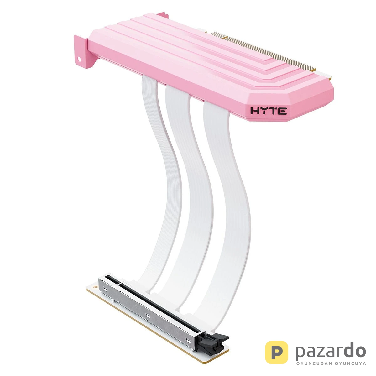 HYTE PCIe 5.0 200mm Strawberry Milk Riser Kablosu (ACC-HYTE-PCIE50-SM)