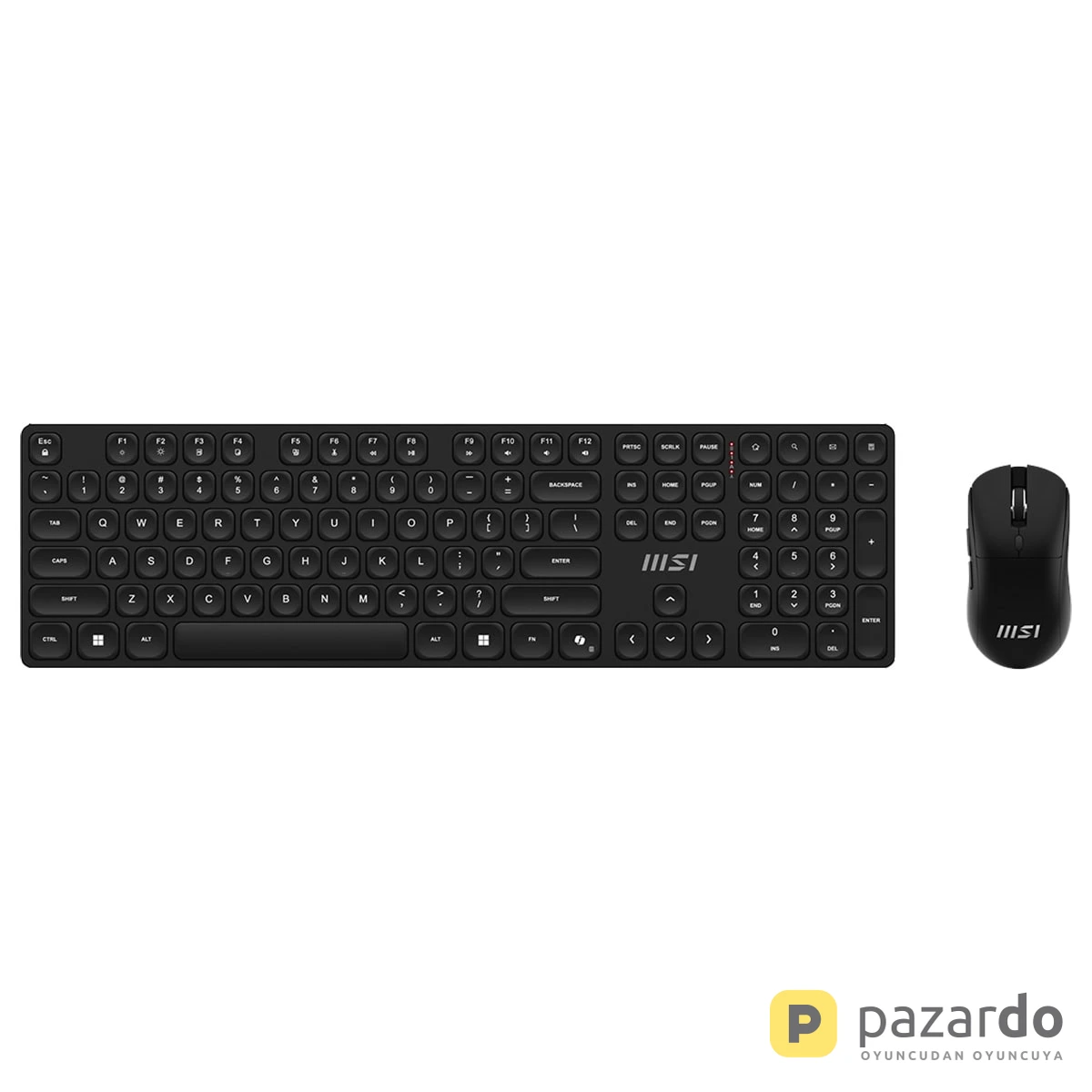 MSI K210 WIRELESS COMBO Kablosuz Türkçe Klavye Mouse Seti